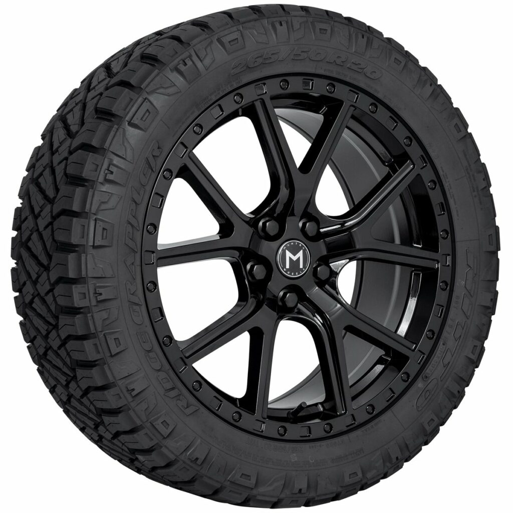 Wheel Tire Packages 20” For Jeep Knighthawk 20×9 5×127 Et34 71.5cb 